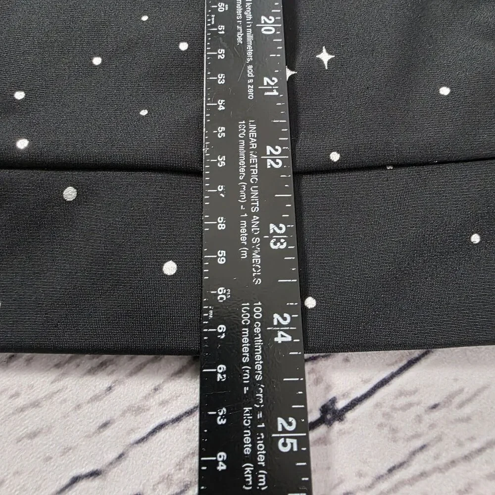 Adidas Youth L/G (14) Black Star Print Track Jacket